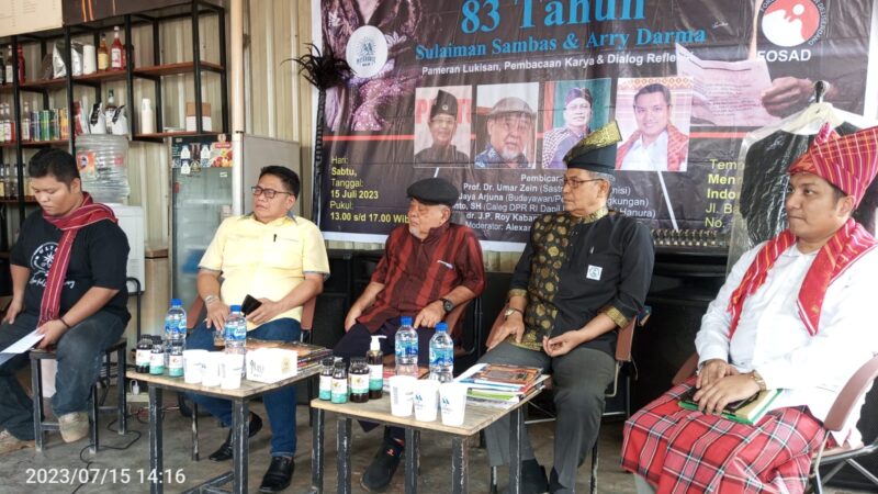 Halaqoh Budaya Fosad , Seniman Kurang Mendapat Perhatian Pemerintah, Ini Kata Anto Genk