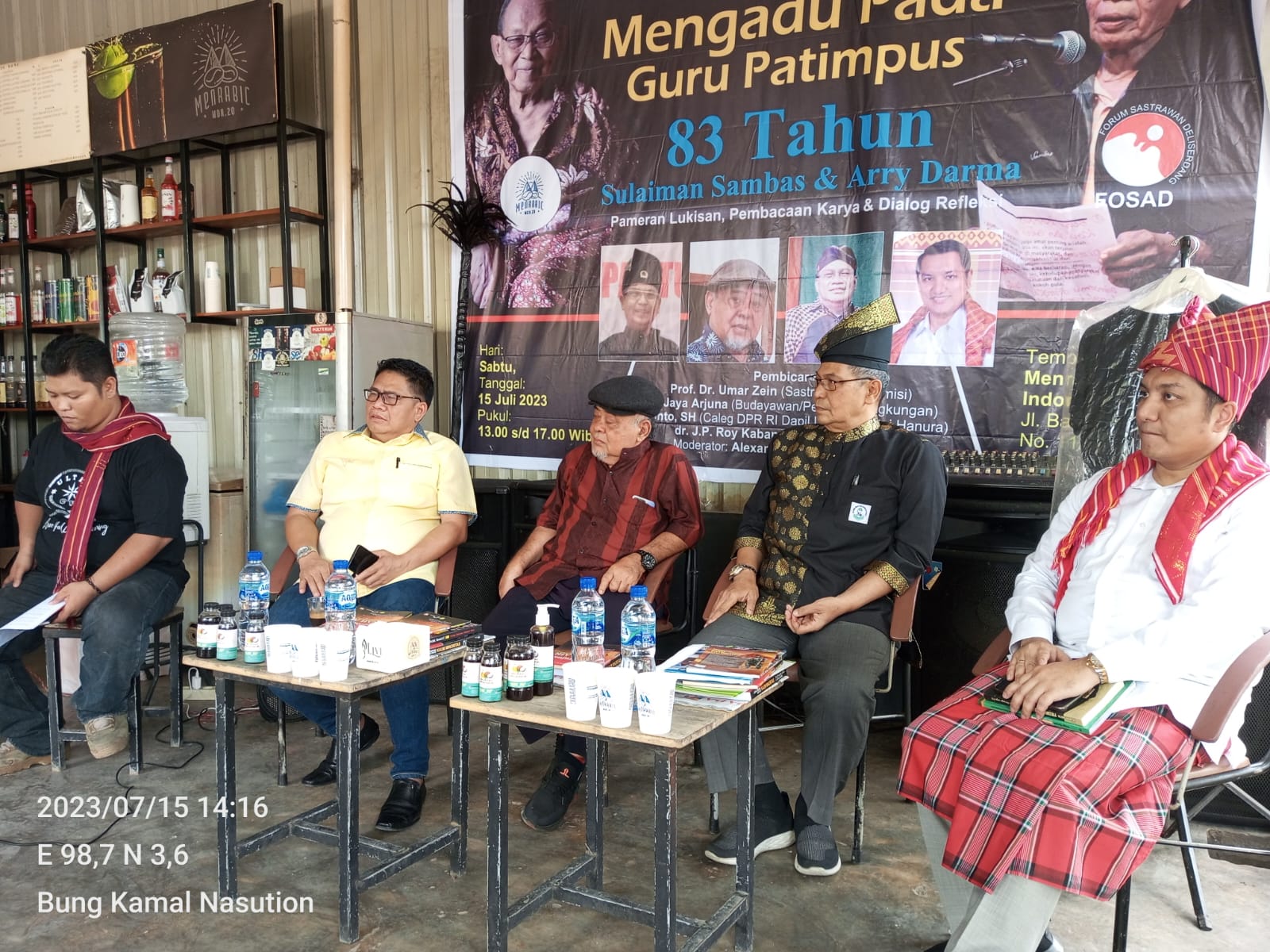 Halaqoh Budaya Fosad , Seniman Kurang Mendapat Perhatian Pemerintah, Ini Kata Anto Genk