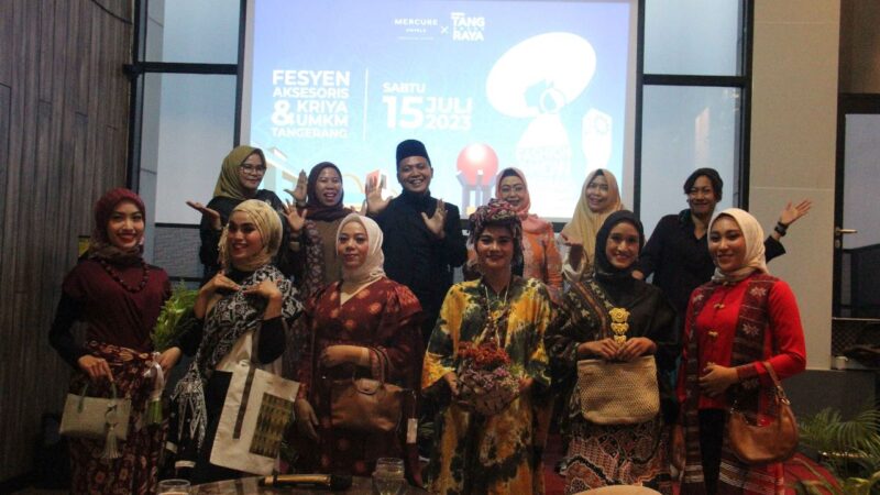 Lapas Kelas IIA Tangerang Kembali Unjuk Performa Dalam Fashion Show Fesyen Aksesoris dan Kriya UMKM