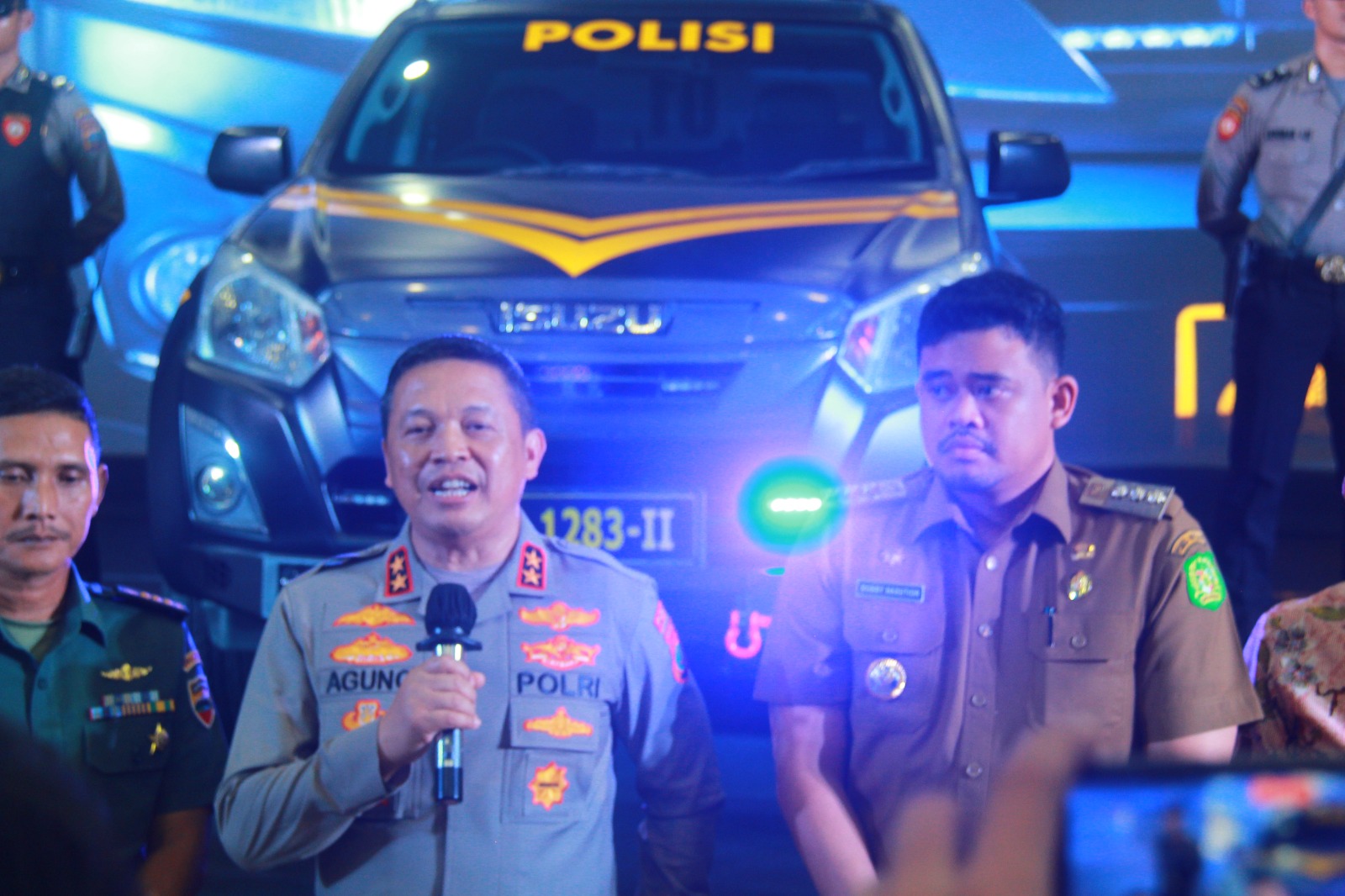 Ciptakan Area Publik Aman, Polda Sumut Luncurkan Mobil Patroli Perintis Samapta Dengan Fitur Canggih 