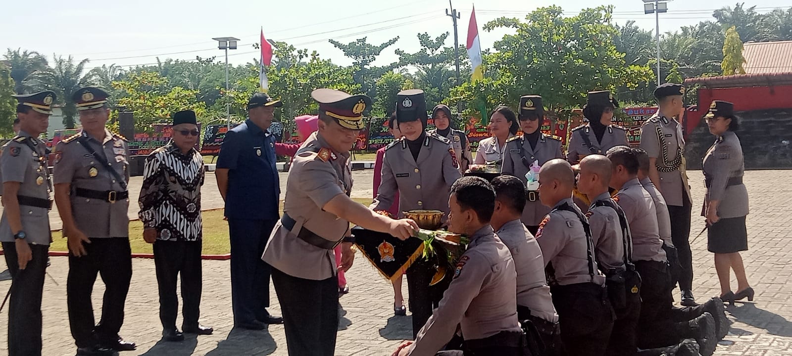 Siswa Bintara Polri Polda Sumut Gelombang II 2023 Harus Tanamkan Sikap Responship dan Ikhlas