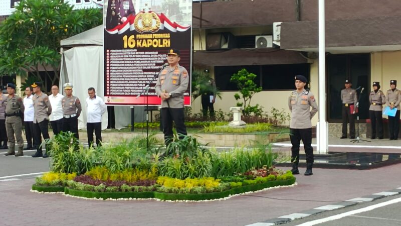 Kapolda Sumut Irjen Pol Agung Setya Gelar Kunjungan Kerja ke Polrestabes Medan 