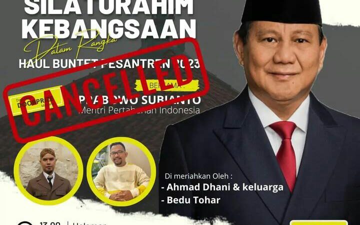 Beredar Kabar Akan Kehadiran Prabowo ke Cirebon Dalam Agenda Kegiatan Kunjungan Silaturahmi