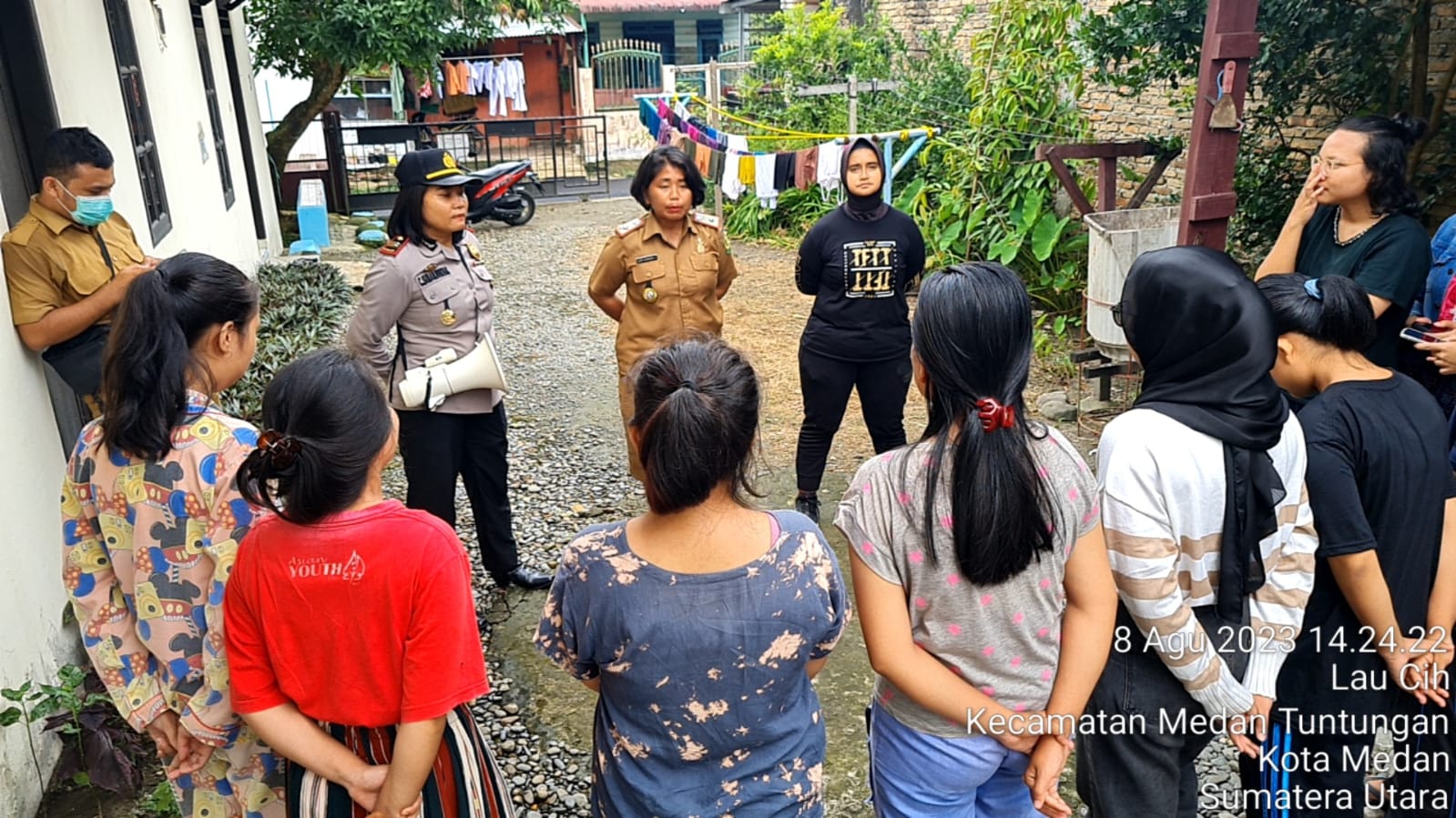 Ciptakan Rasa Aman dan Nyaman, Kapolsek Tuntungan Sambangi Rumah Kost dan Kontrakan