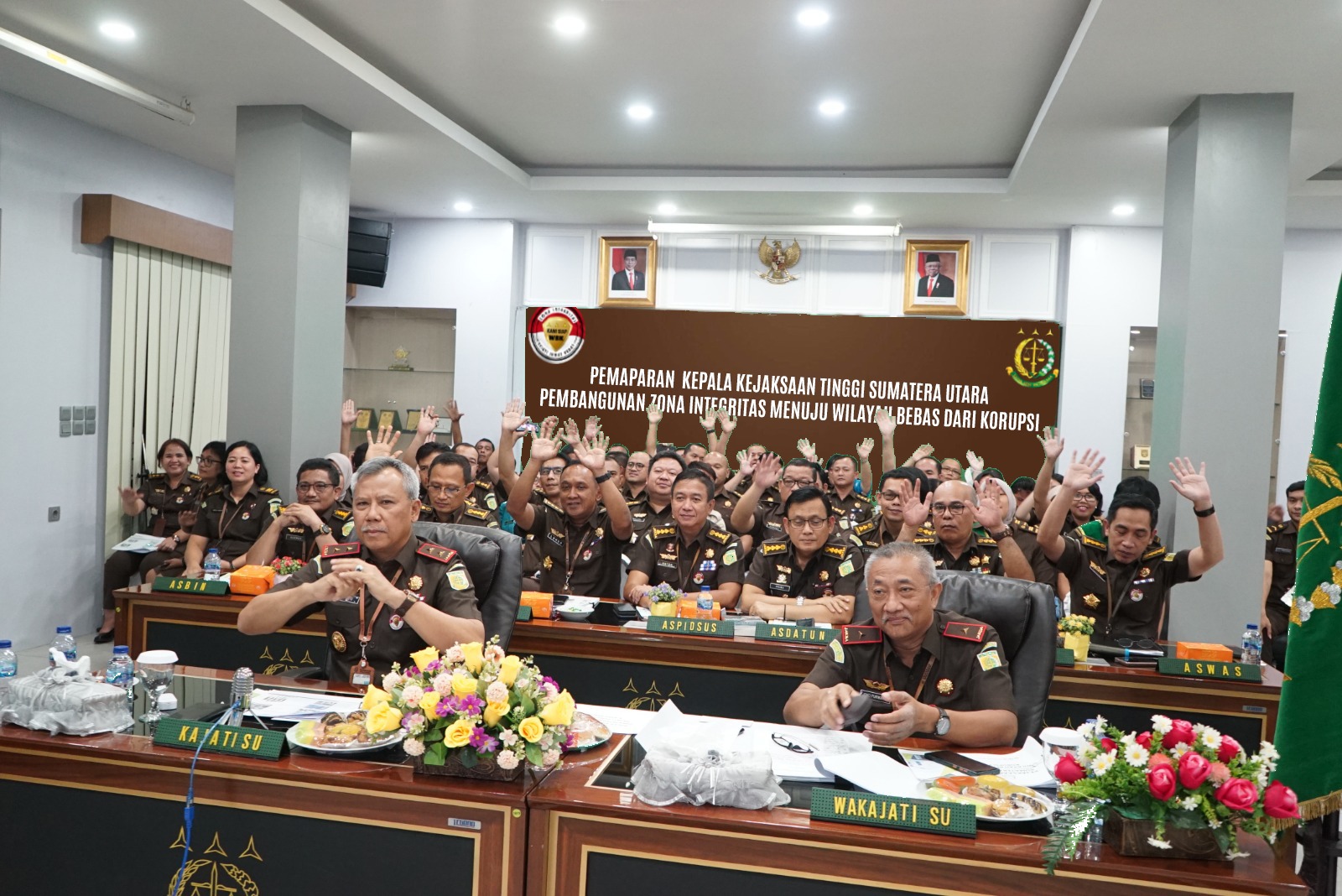 Kajati Sumut Sampaikan Produk Unggulan dan Area Perubahan Dalam Membangun Zona Integritas Menuju WBK