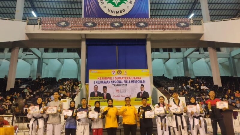 Kejurnas Wil I Open Tournament Taekwondo Sumut Berjalan Sukses, Ini Kata Ketua Umum TI  Sumut Musa Rajekshah