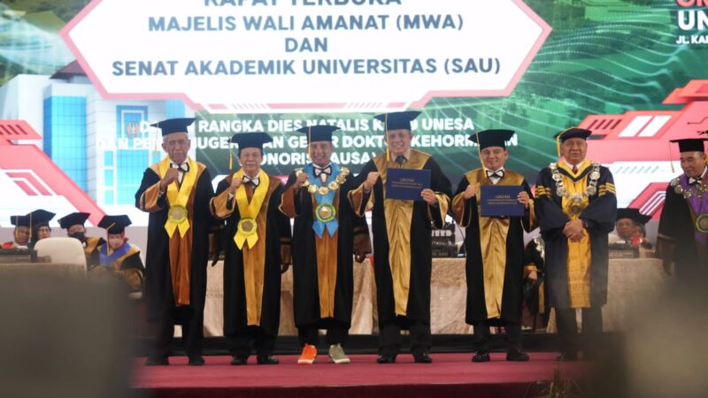 Kemenkumham Hadiri Wisuda Penganugerahan Doktor Honoris Causa Unesa