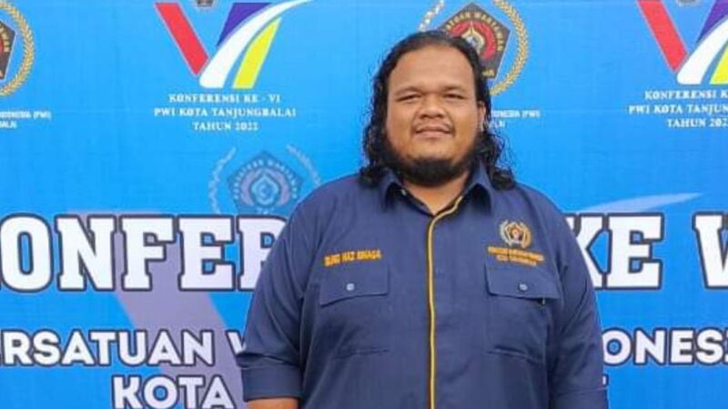 Ketua PWI Kota Tanjung Balai Ucapkan Selamat Atas Terpilih Nazmi Hidayat Sinaga Jadi Komisioner Bawaslu Kota Tanjung Balai