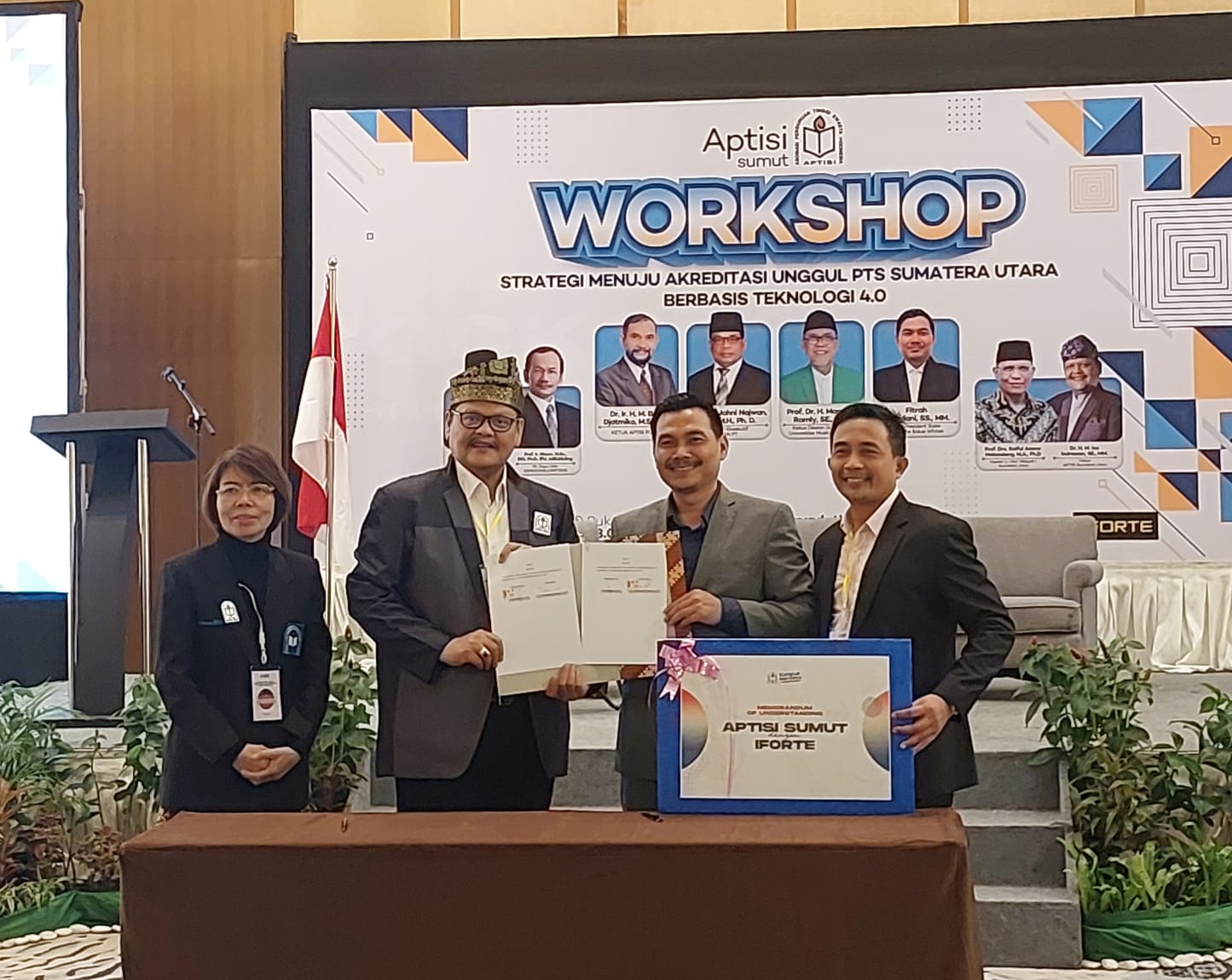 Aptisi Sumut Menggelar Workshop Menuju Kampus Unggul berbasis 4.0