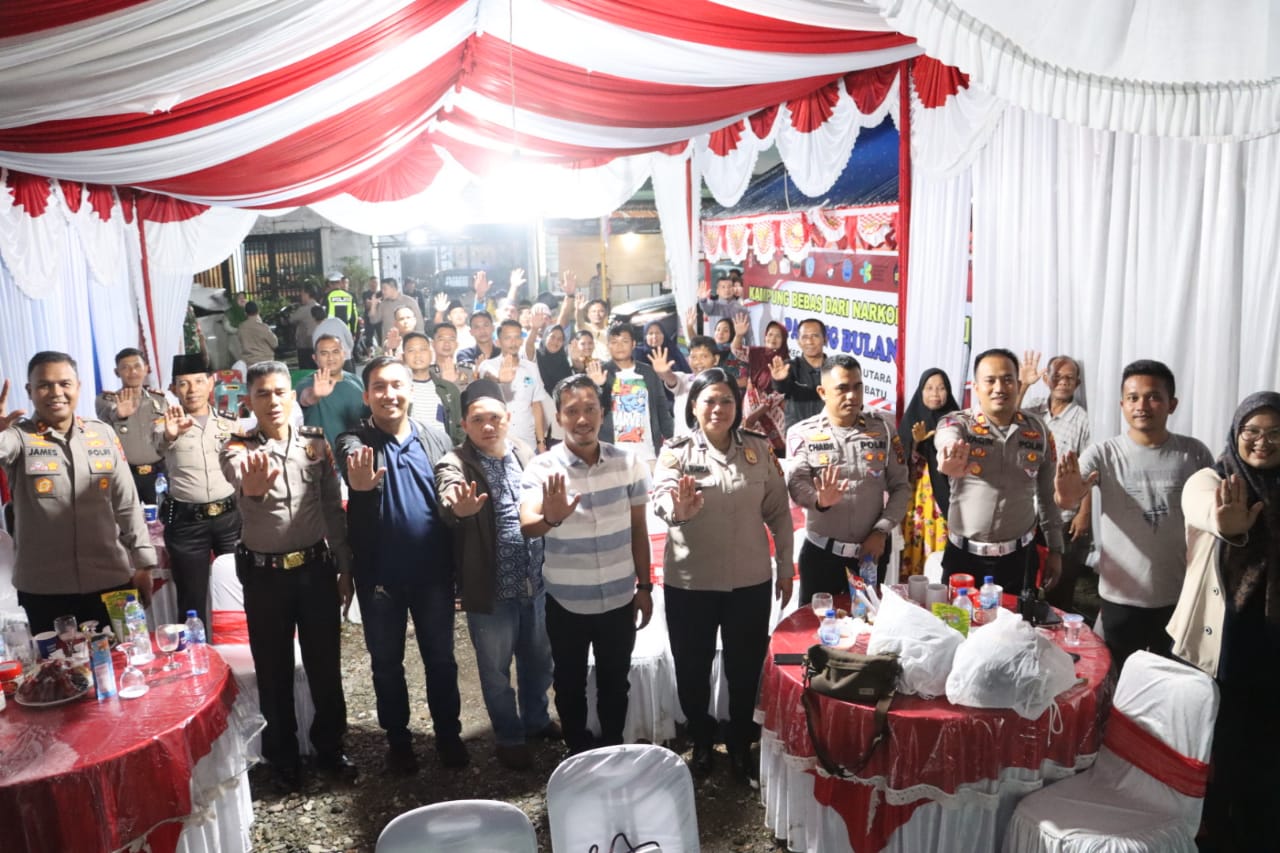 Nonton Bareng Final AFF U -23 di Kampung Bebas dari Narkoba (KBN) Padang Bulan, Ada Hadiah Doorprize Menarik