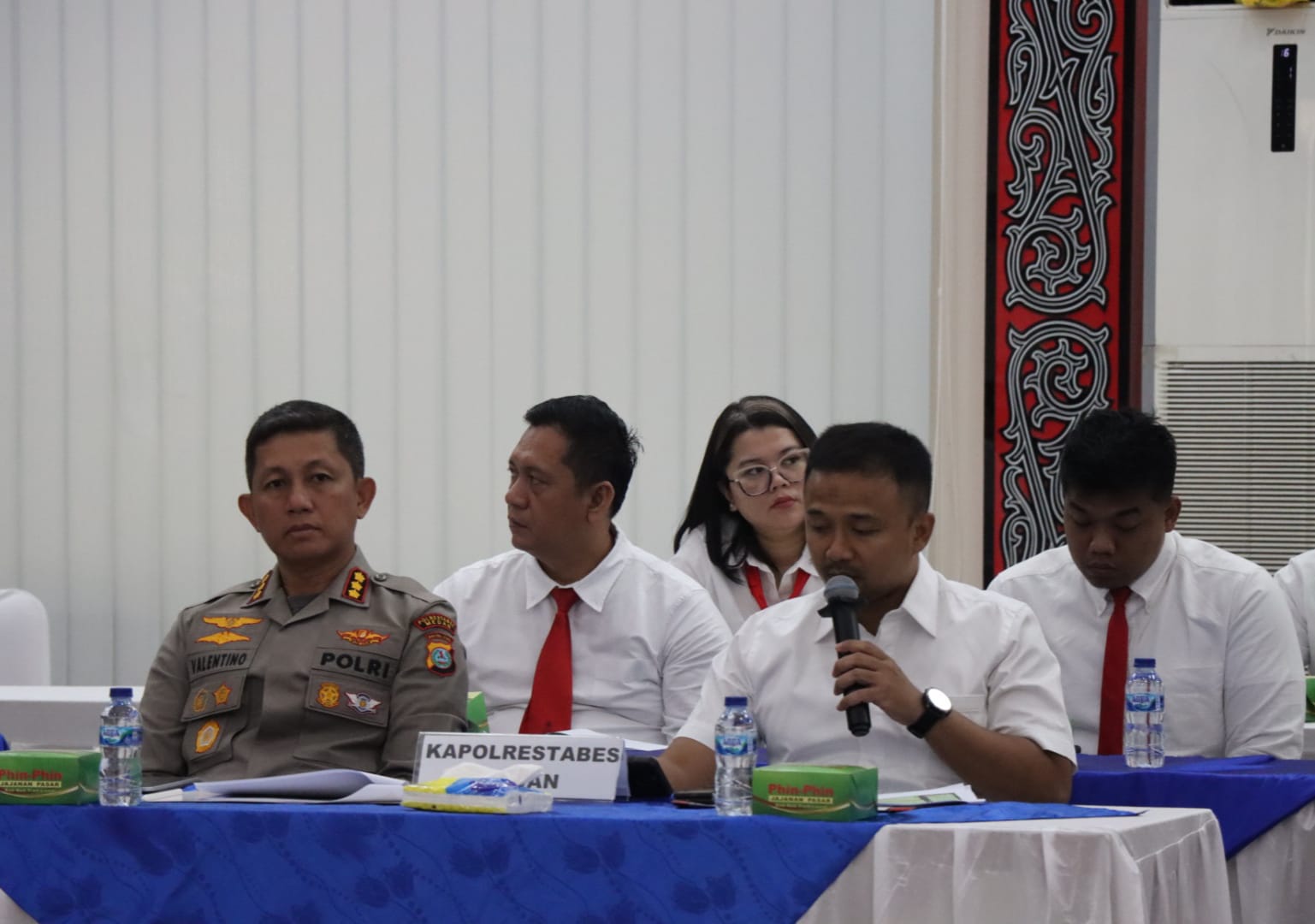 Mantap..!!! Kapolrestabes Medan Dengarkan Arahan Kapolda Sumut dan Anev Pelaksana Satgas TPPO