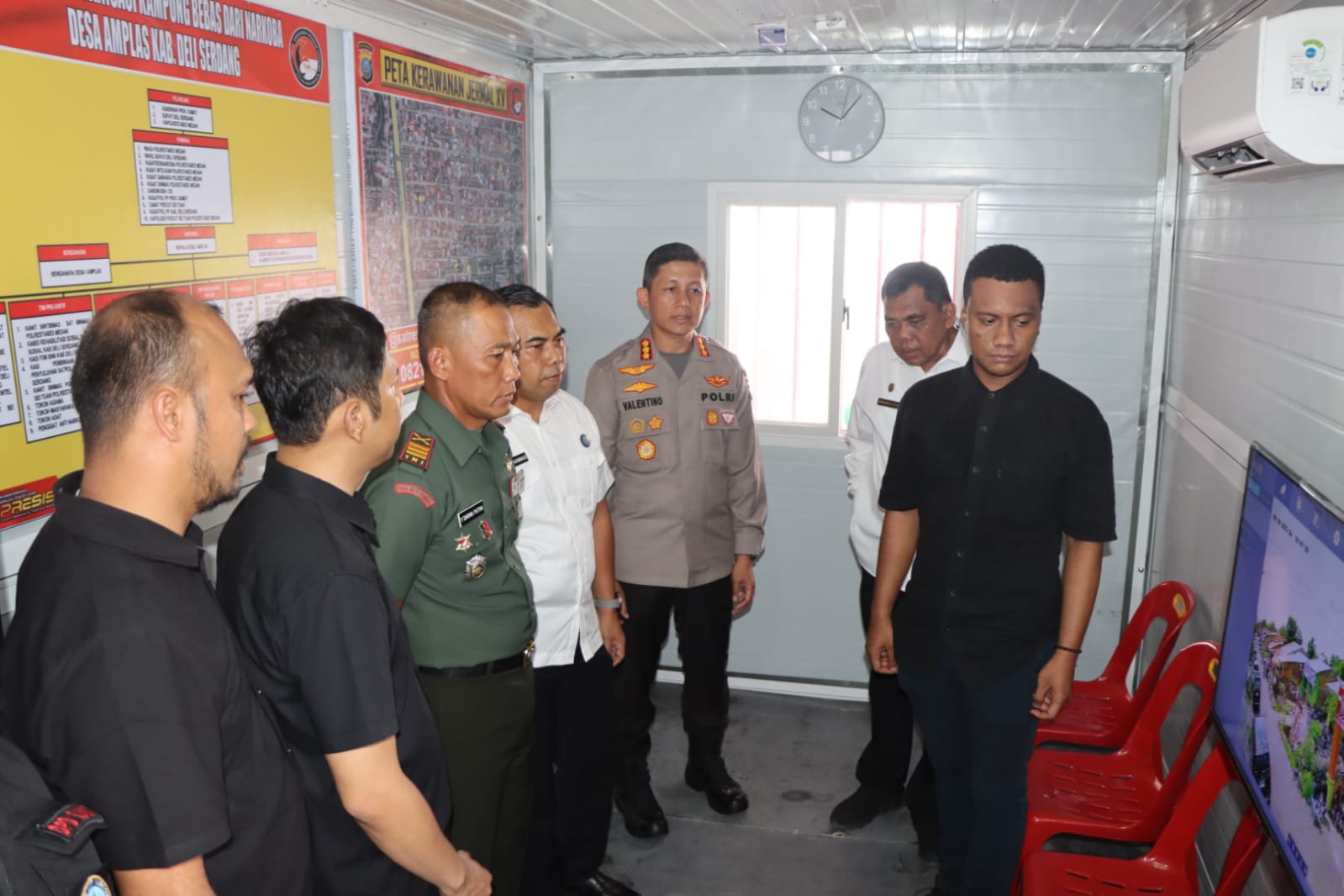 Polrestabes Medan Launching Kampung Bebas Narkoba di Jermal 15 