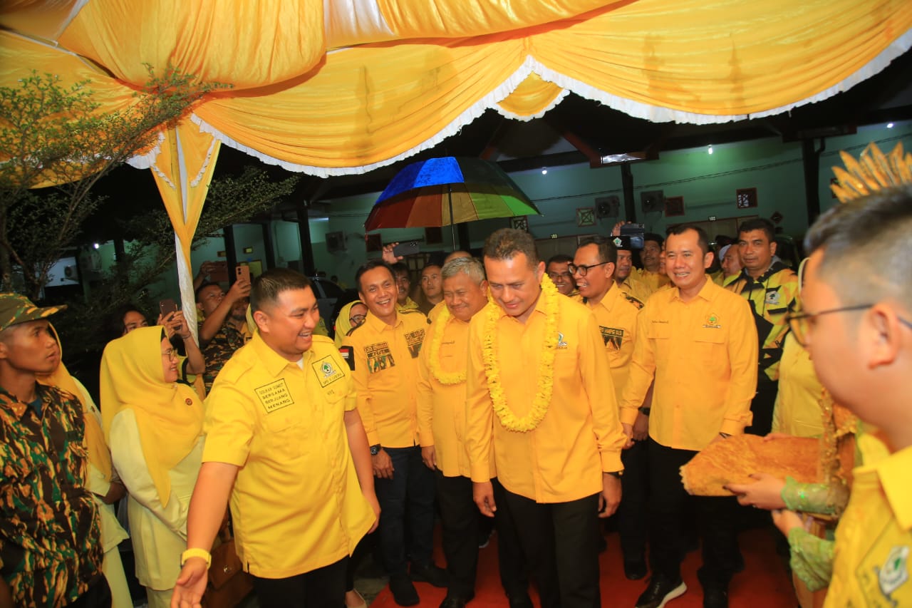 Ijeck Lantik Pengurus DPD Golkar Labura Periode 2022-2025