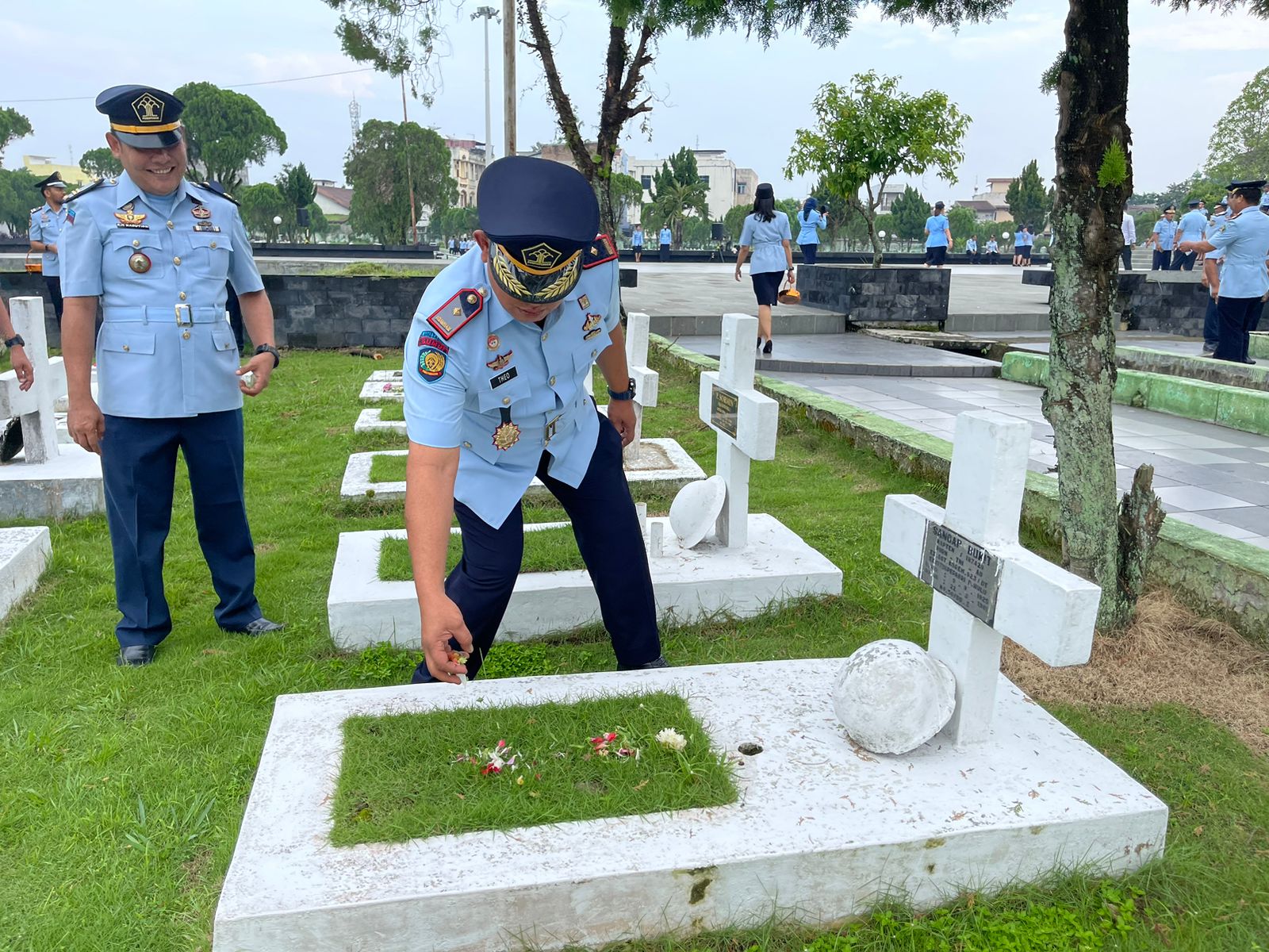 SEMARAK HDKD KE – 78 LAPAS BINJAI IKUTI UPACARA TABUR BUNGA