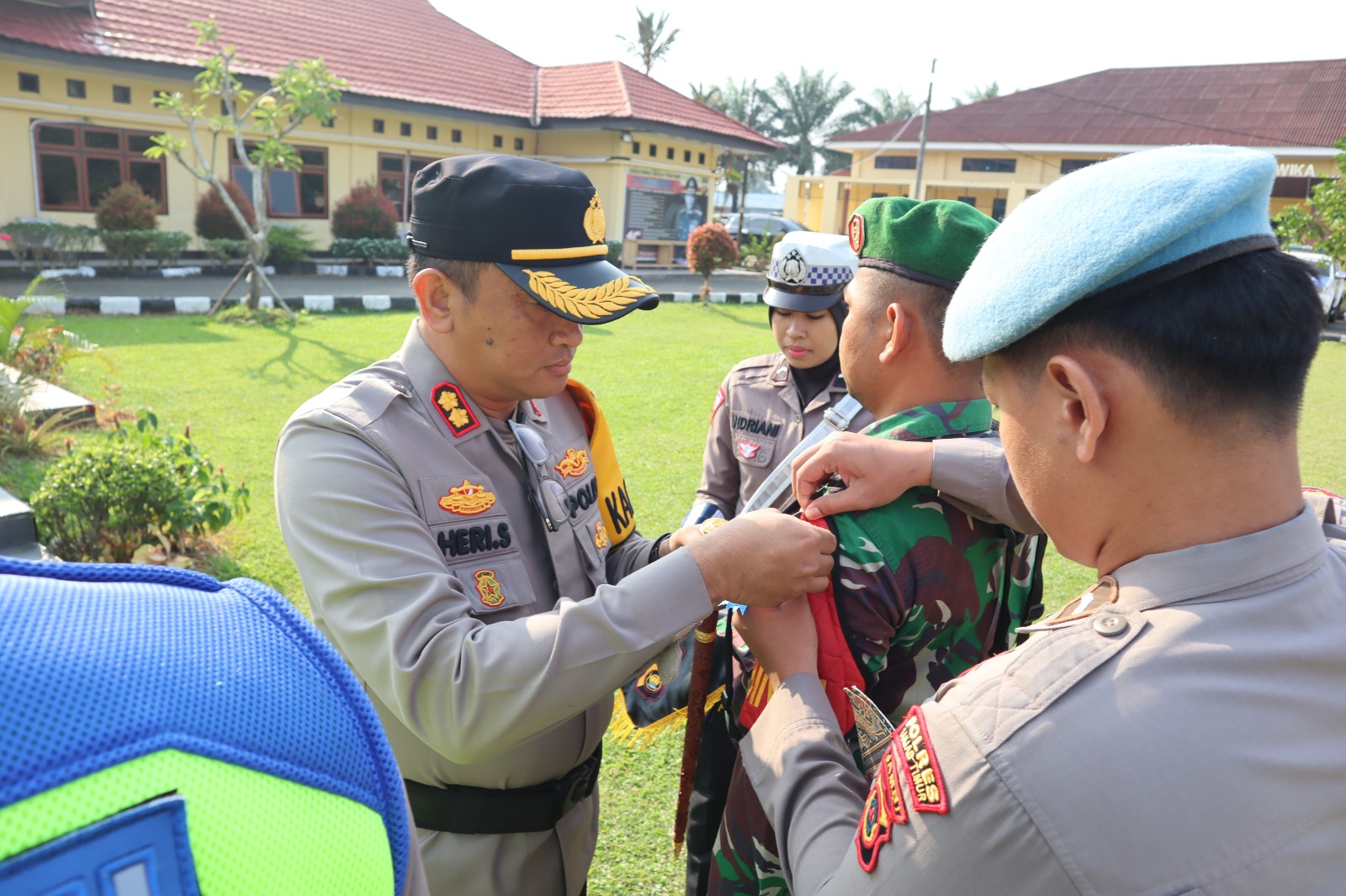 Polres Tanjab Timur Gelar Apel Pasukan Ops Zebra-2023