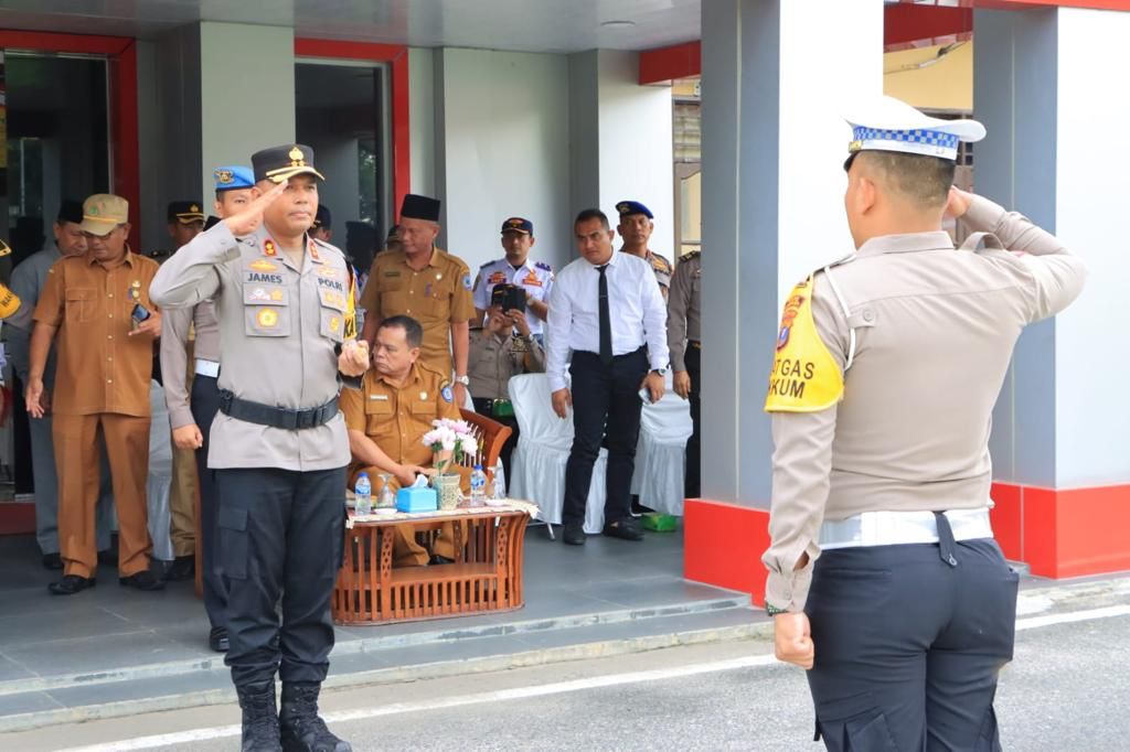 Polres Labuhanbatu Laksanakan Operasi Zebra 2023 Dengan Delapan Sasaran Pelanggaran