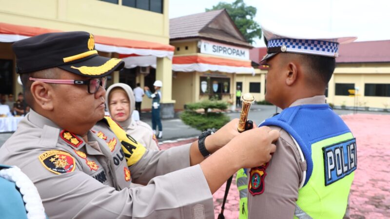 Polres Tanjung Balai Laksanakan Gelar Pasukan Operasi Kepolisian Kewilayahan Zebra Toba 2023