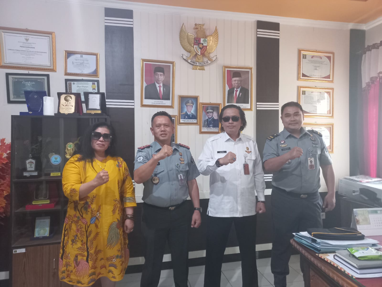 Kalapas Kelas II B Warungkiara Sukabumi Terima Langsung Kunjungan Ketua Presidium FPII