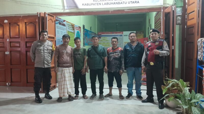 Personel Polsek Na IX -X Polres Labuhanbatu Melaksanakan Patroli Sekitar Posko KBN