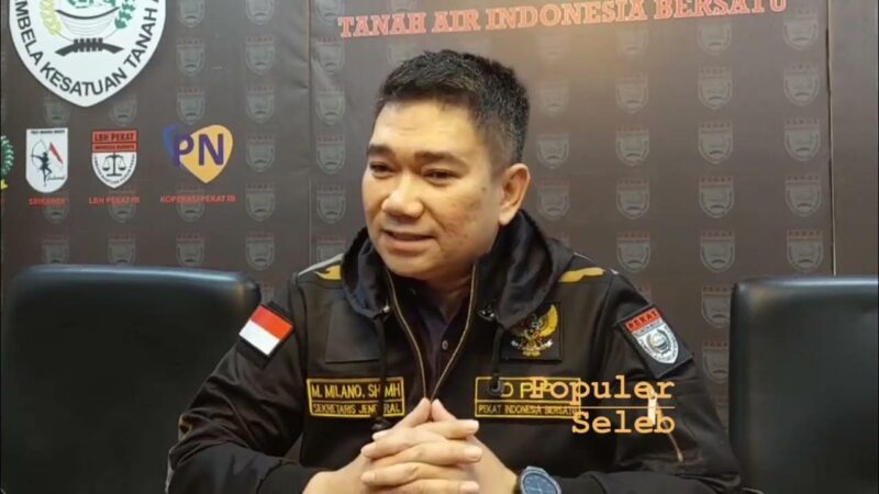 Sekjen DPP PEKAT IB Milano Ajak Semua Kader Agar Tetap Solid dan Tingkatkan Konsolidasi Organisasi