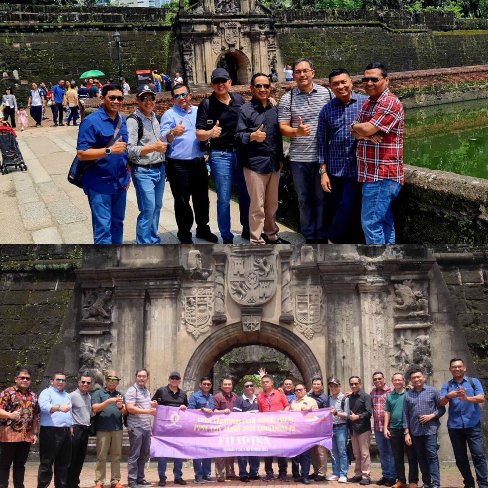 Kenang Sejarah Perjuangan Jose Rizal, Peserta SSLN PPSA Angkatan XXIV Lemhanas RI Kunjungi Museum Fort Santiago