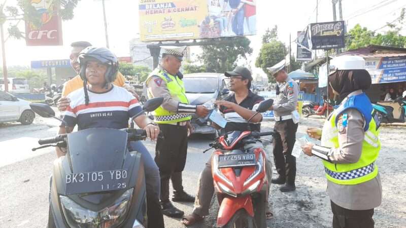 Masih banyak masyarakat yang tidak terlib berlalu lintas diluar Kawasan Tertib Lalu Lintas (KTL) Kab. Labuhanbatu