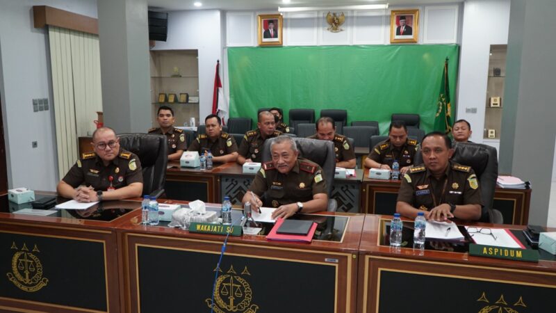 Kejatisu Hentikan Penuntutan 5 Perkara Berdasarkan Perja No. 15 Tahun 2020, Antara Tersangka dan Korban Berdamai