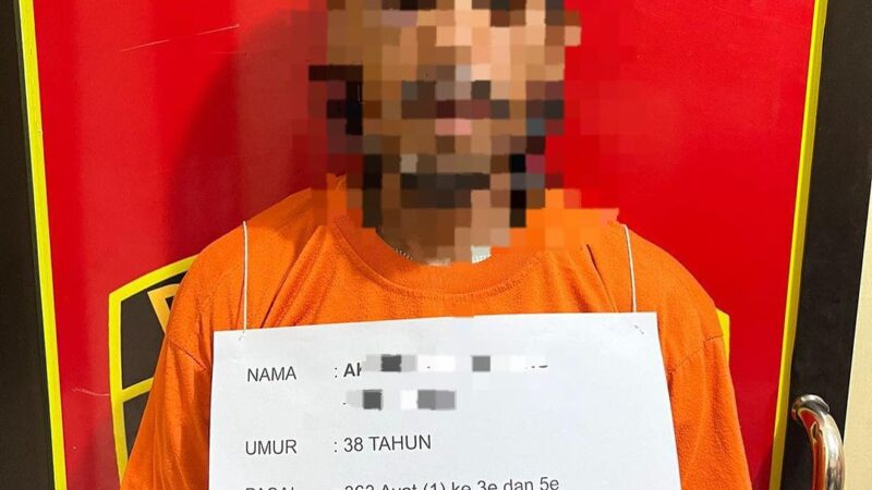 Residivis AT Mencuri lagi Diciduk Polsek Datuk Bandar Polres Tanjung Balai