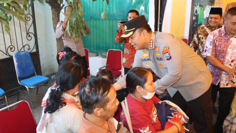 Program Minggu Kasih, Polresta Sidoarjo Gelar Bakti Kesehatan Gratis Untuk Warga 