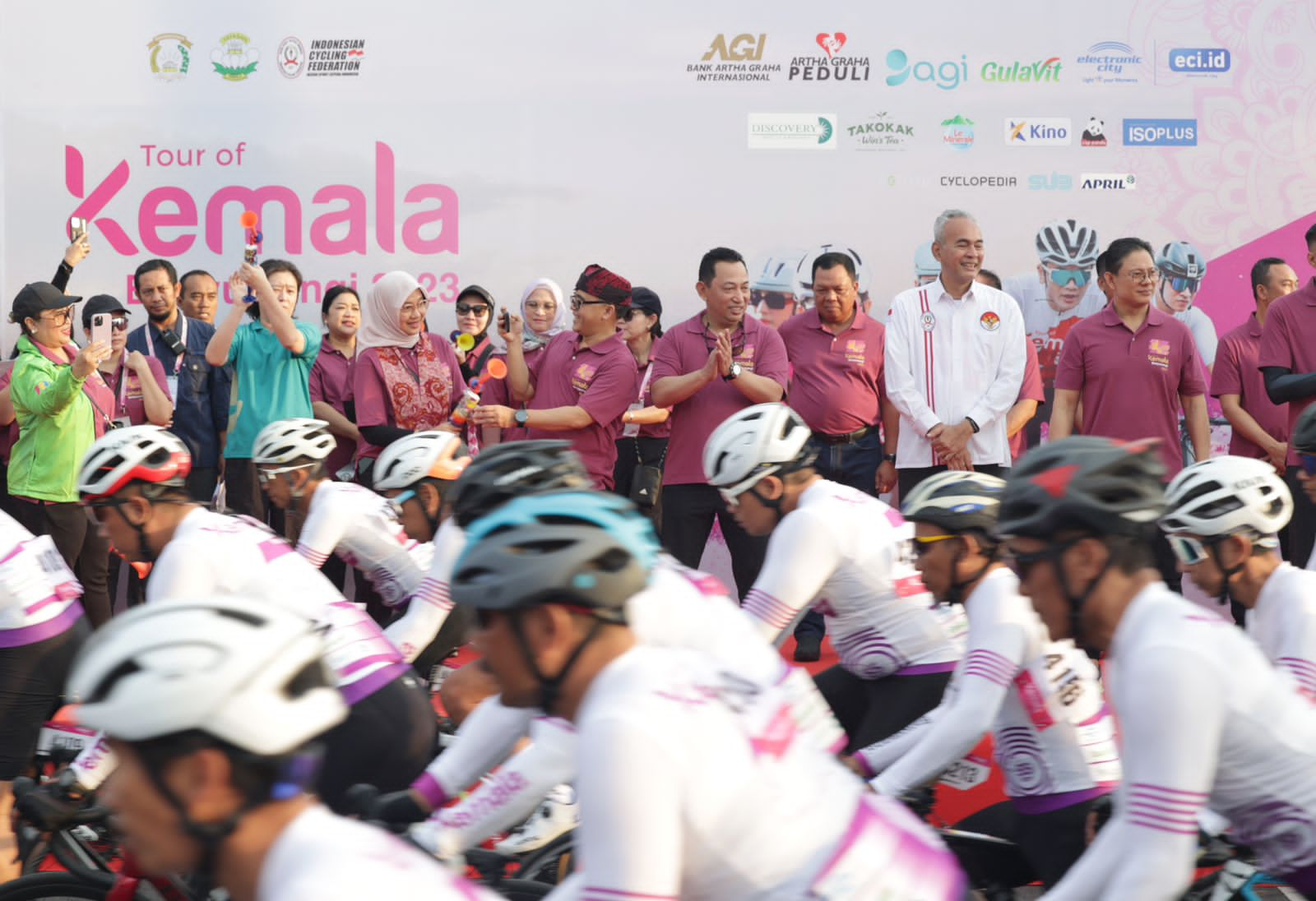 Bhayangkari Sukses Gelar Tour of Kemala 2023, Bupati Banyuwangi Beri Apresiasi