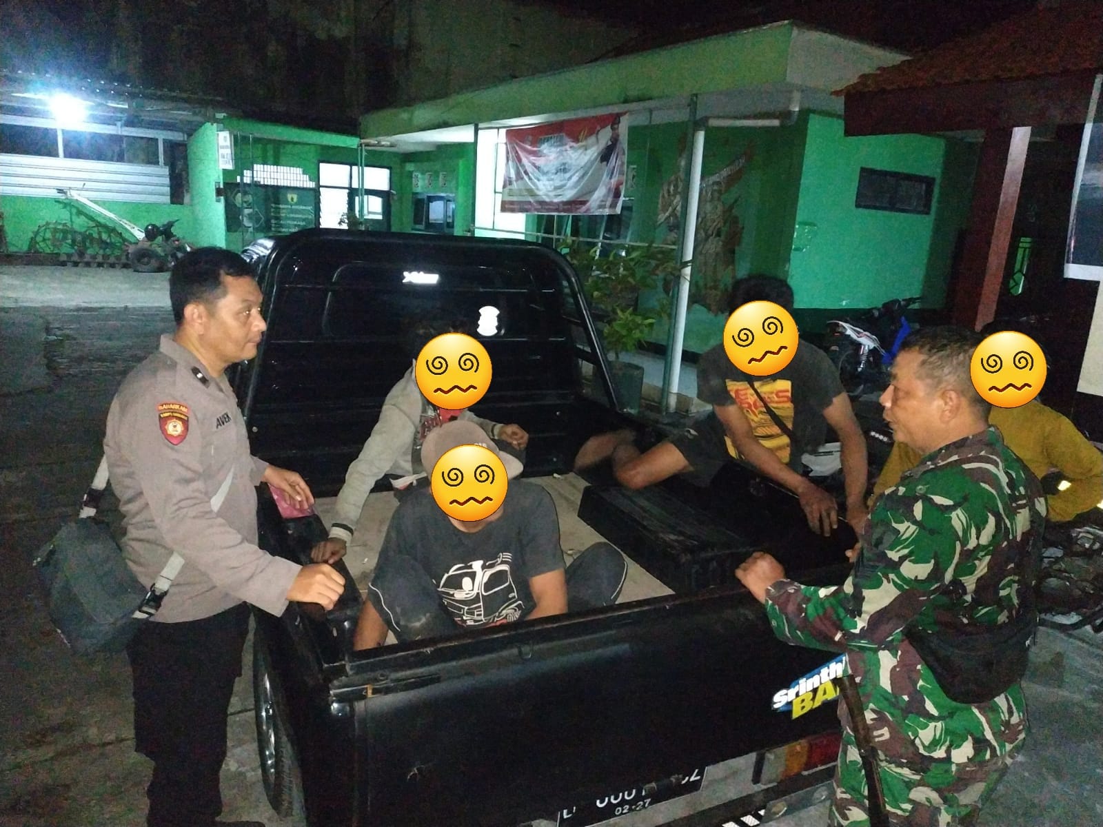 Polisi Berhasil Amankan Empat Orang Terduga Pencurian Janur dari Amukan Warga di Lumajang