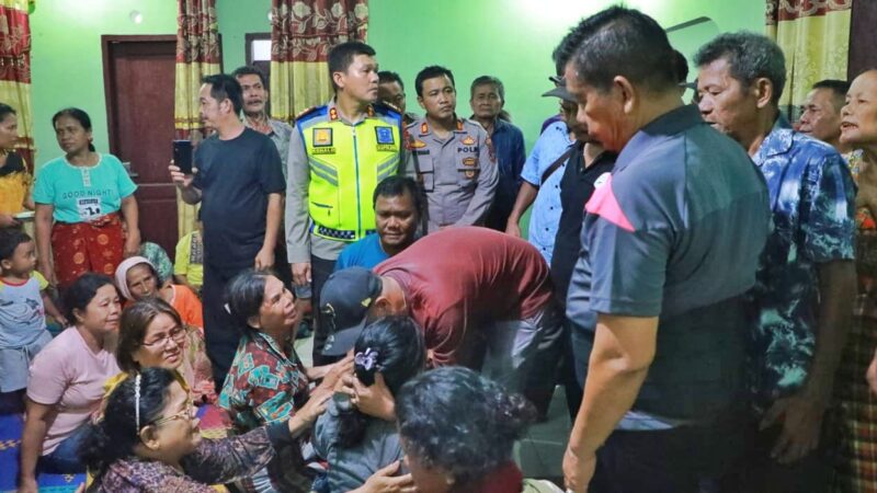 Gerak Cepat, Kapolres Simalungun dan Bupati Tinjau Longsor di Nagori Durian Banggal