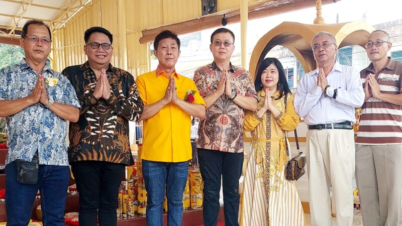 Selamat dan Sukses Grand Opening Vihara Cetiya Sinar Agung Mulia, Ketua DPRD Medan Hasim :Semoga mendapat Keberkahan