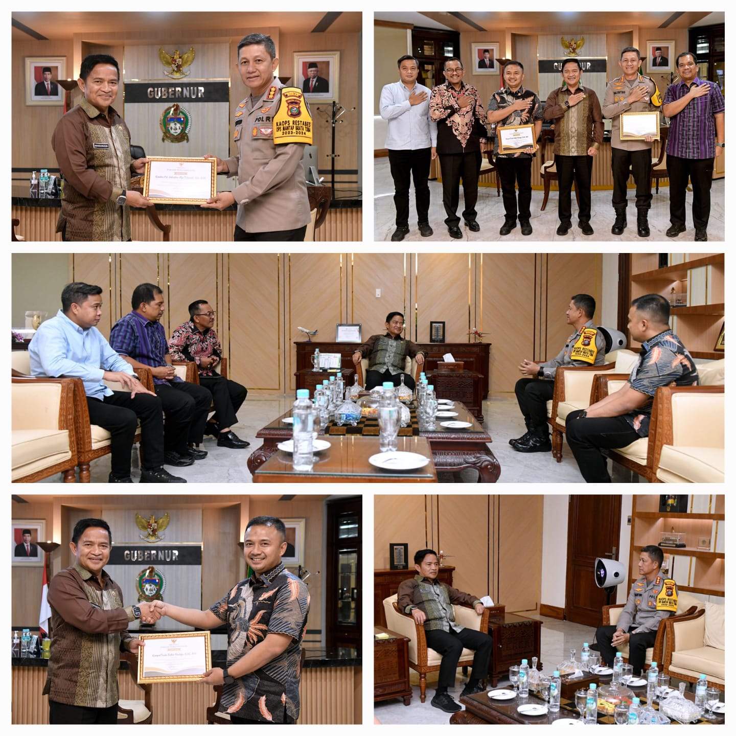 Sukses Bongkar Kasus Eksploitasi Anak dan Perdagangan Manusia, *Pj Gubernur Sumut Beri Penghargaan Kapolrestabes Medan dan Kasat Reskrim