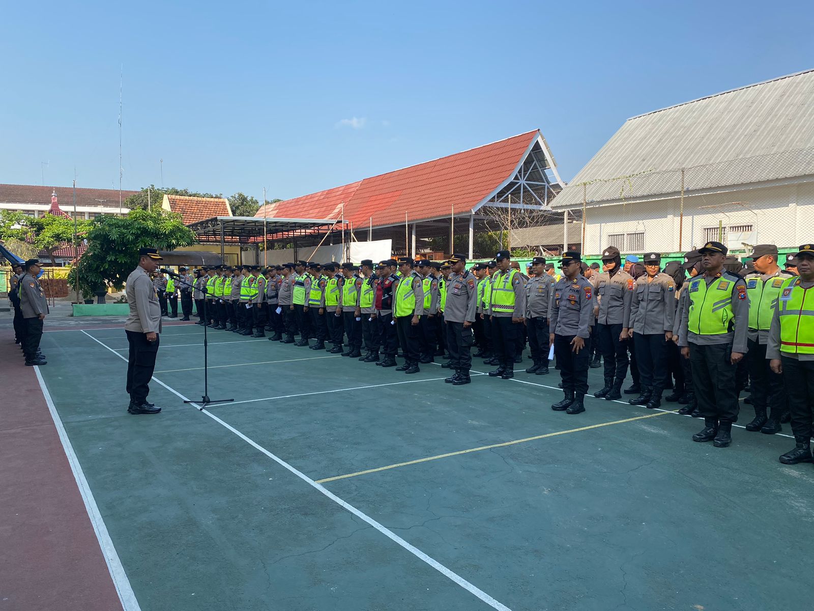 Kepolisian Lakukan Pengamanan Sidang Vonis Abdillah, DKK di PN Banyuwangi