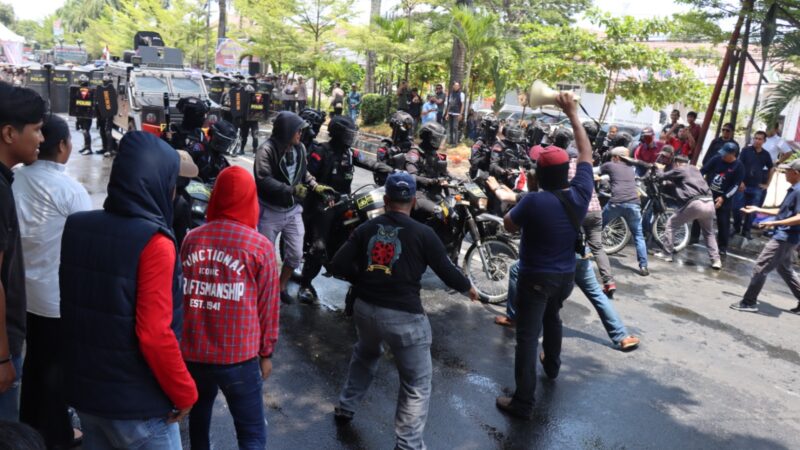 Polres Gowa Gelar Simulasi Sispamkota Jelang Pemilu 2024