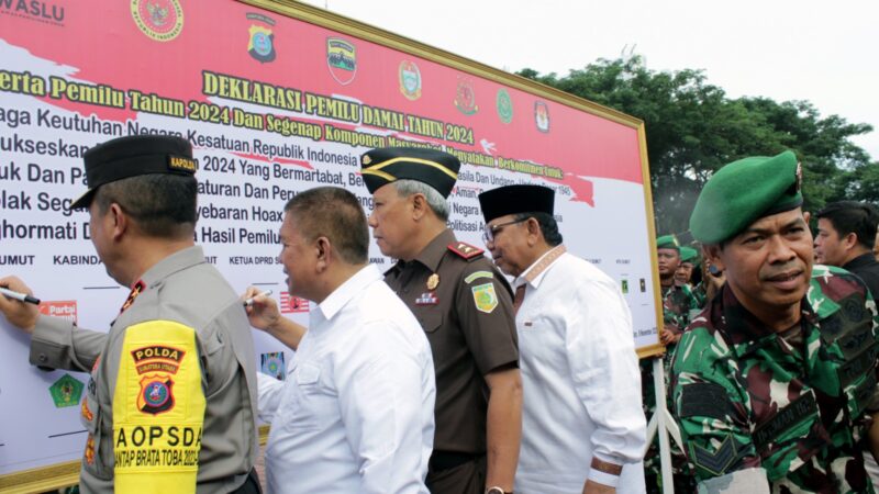 Ikuti Apel Kesiapan Pemilu, Kajati Sumut Maksimalkan Fungsi Posko Antisipasi Ancaman dan Gangguan