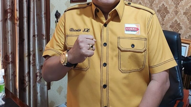 Inilah Alasan Rianto SH Maju ke Senayan Lewat Partai Hanura