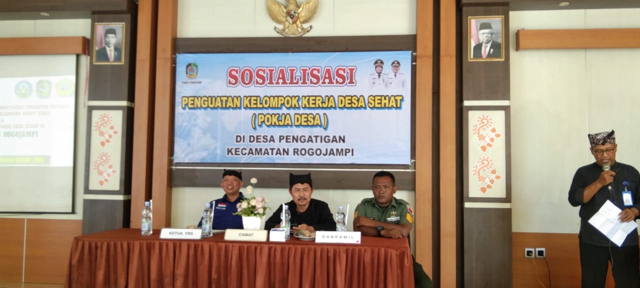 Tingkatkan Kesadaran Kemauan Dan Kemampuan Hidup Sehat Muspika Gelar Sosialisasi Pokja Desa