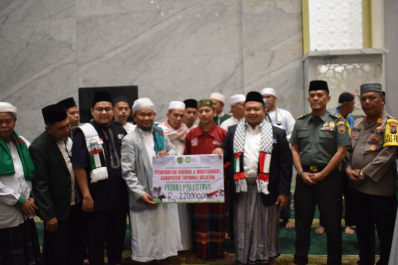 Pemkab Tapanuli Selatan dan IZI Adakan Tablig Akbar Sekaligus Aksi Peduli Palestina Tapsel