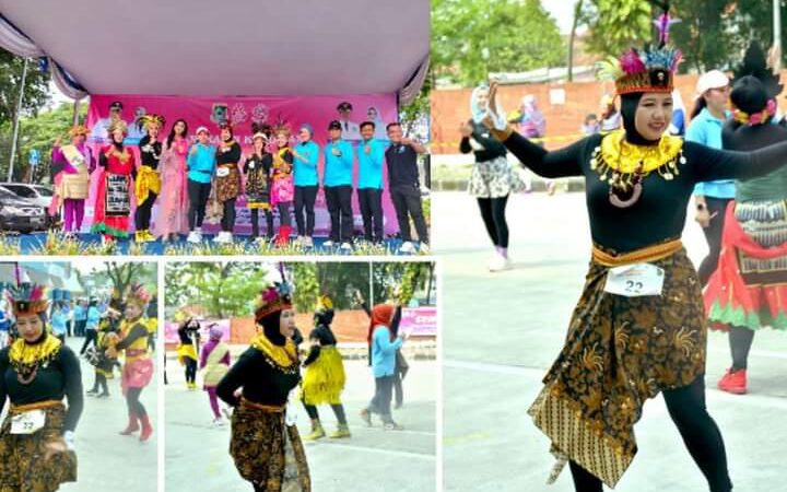 Ika Purwanti : Ini adalah Upaya Semangat Juara ke 3 Lomba Senam Kreasi di Tingkat Kota