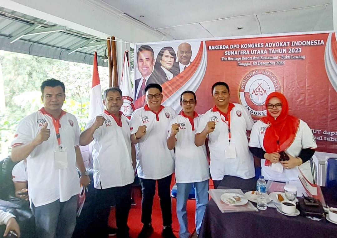 Kongres Advokat Indonesia Sumut Gelar Rakerda, Ini Kata Ketua Matjon Sinaga SH M.Hum