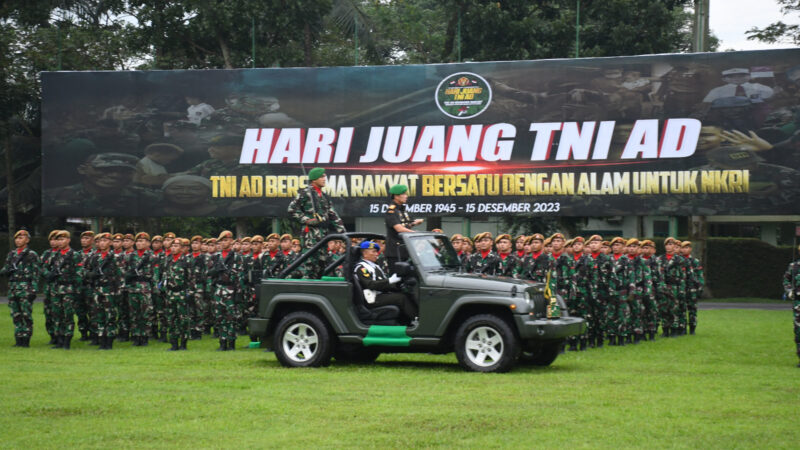 Hari Juang TNI AD 2023: Prajurit akan Terus Tumbuh untuk Membela Nusa dan Bangsa 