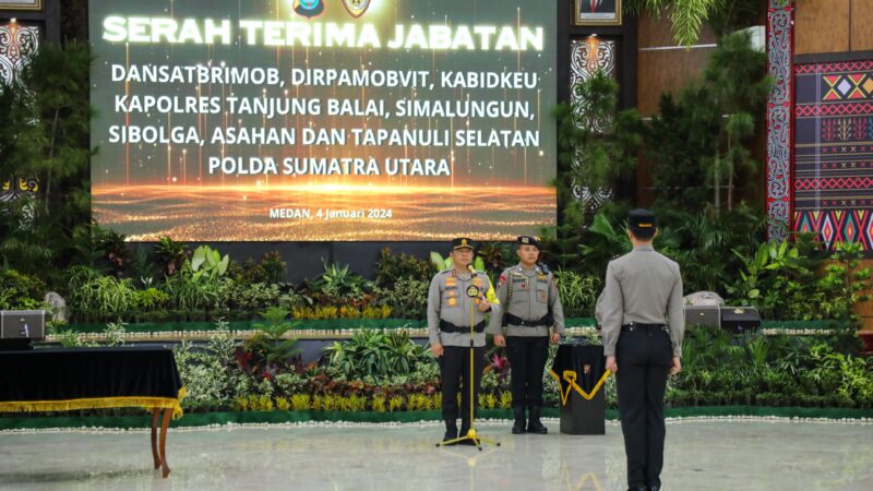 Polda Sumut Gelar Upacara Serah Terima Jabatan, AKBP Choky Sentosa S. Meliala Resmi Menjadi Kapolres Simalungun