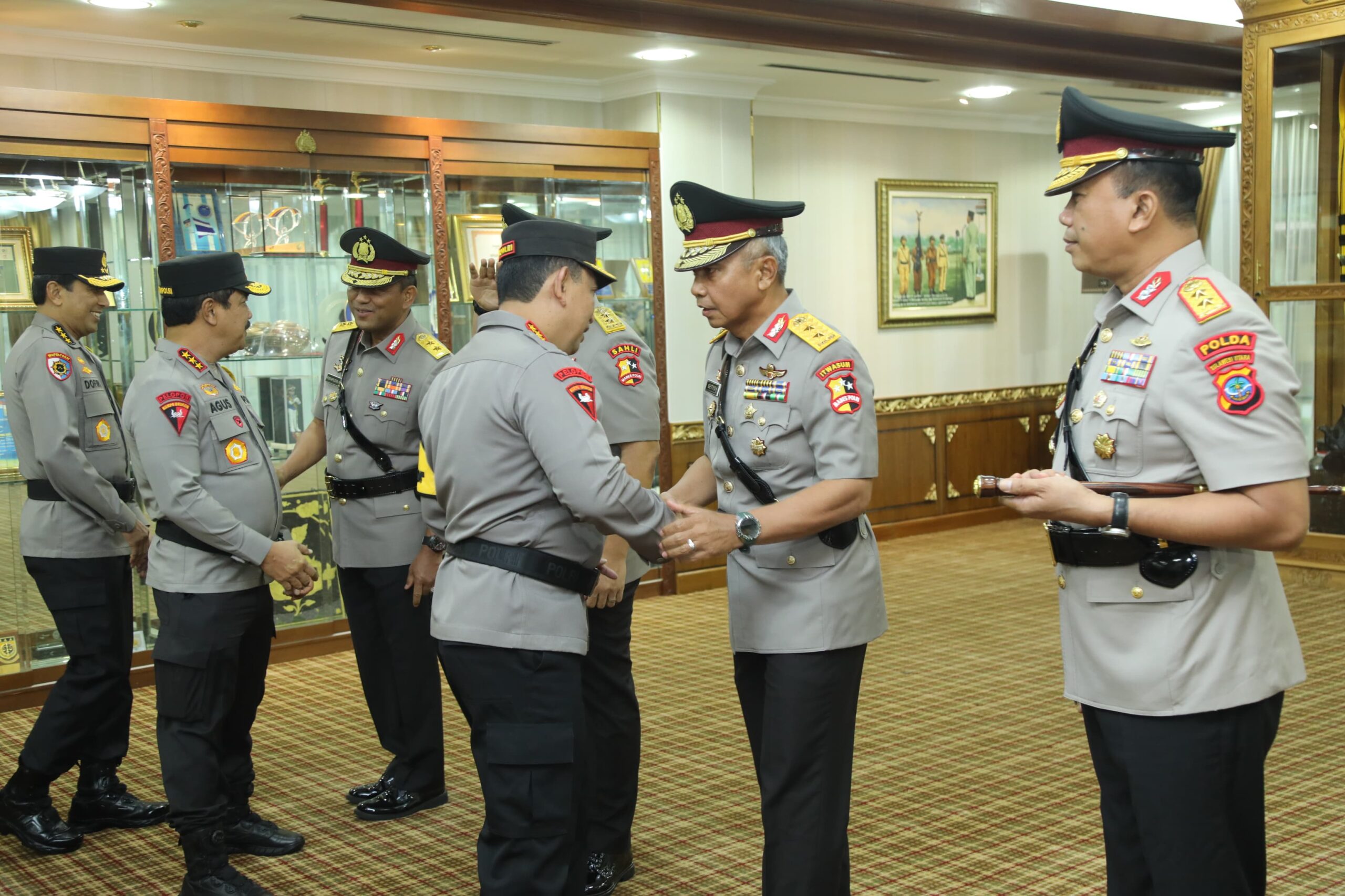 Kapolri Resmi Lantik Kapolda Sulut dan Koorsahli