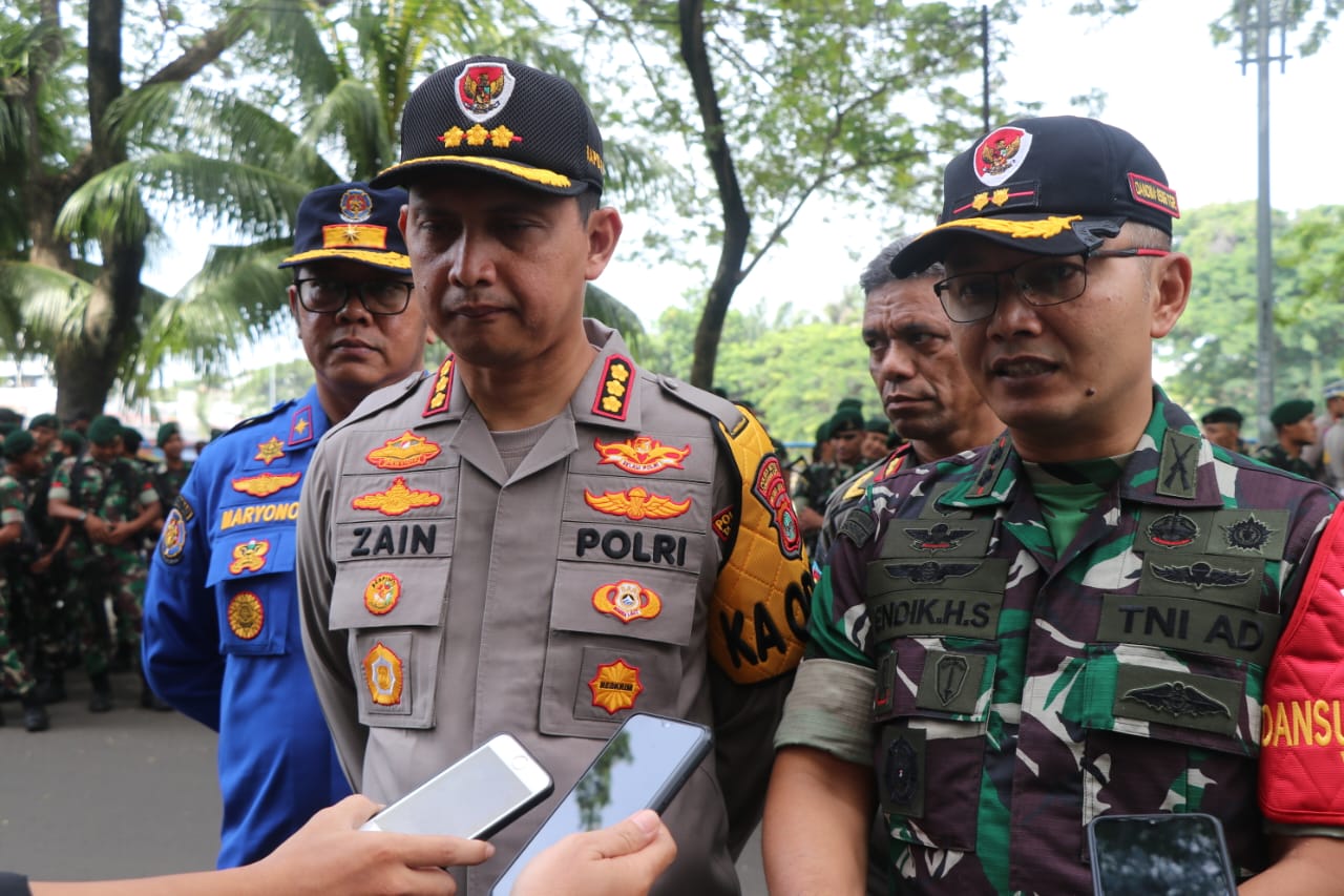 1.084 Personil Gabungan Disiagakan Sambut Kedatangan Jokowi di Kota Tangerang