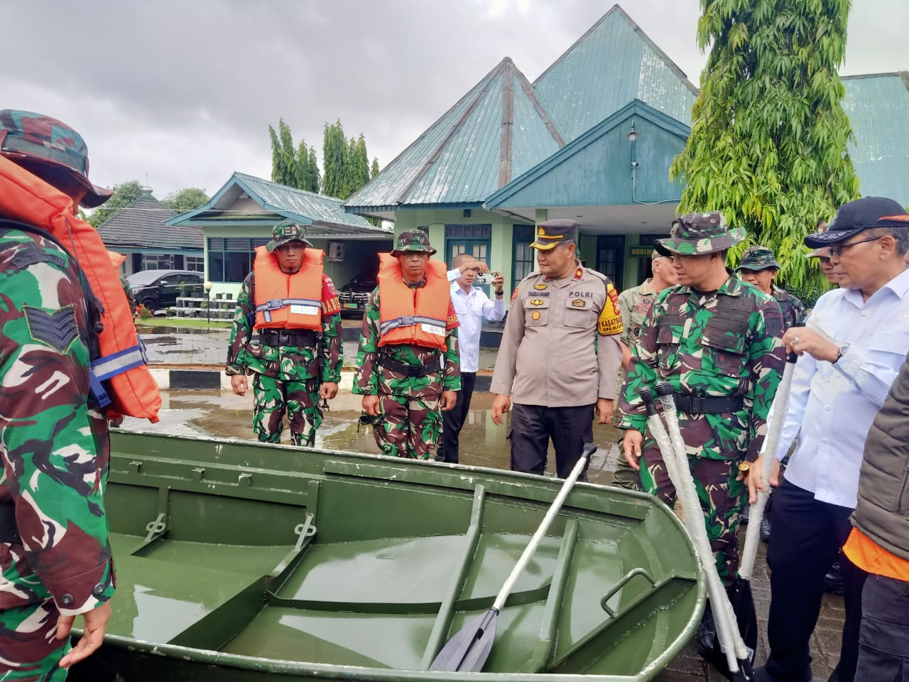 Kabag Logistik Hadiri Apel Siaga, Kesiapsiagaan Penanggulangan Bencana Alam di Kodim 1409/Gowa