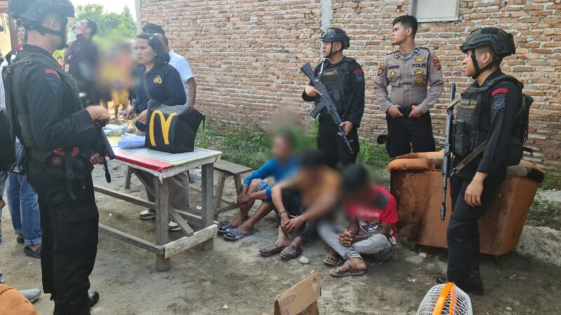 Sat Brimob Polda Sumut Kembali Laksanakan KRYD Di Wilayah Provinsi Sumatera Utara