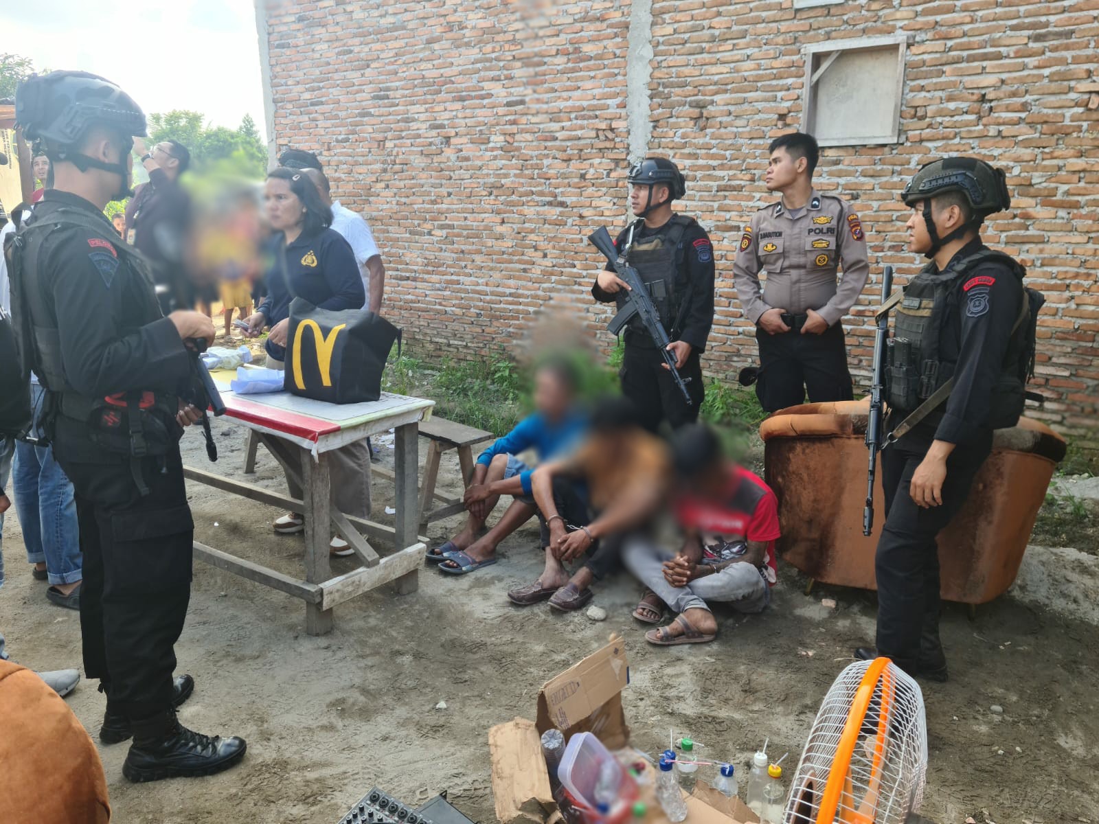 Sat Brimob Polda Sumut Kembali Laksanakan KRYD Di Wilayah Provinsi Sumatera Utara