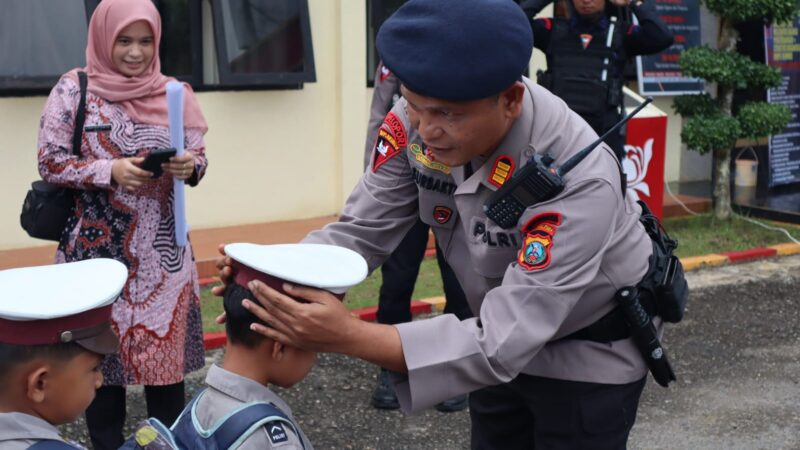 Brimob Sahabat Anak : Kunjungan Murid TK Ke Mako Batalyon C Pelopor Sat Brimob Polda Sumut